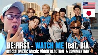 BE:FIRST - WATCH ME feat. BIA - Music Video REACTION