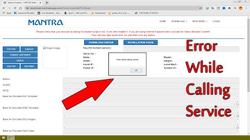 error while calling service in chrome || mantra error in chrome