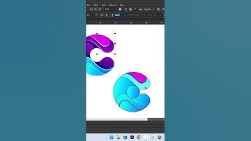 Cool C logo in CorelDraw easy tutorial #coreldraw #graphicdesign #logo #tutorial