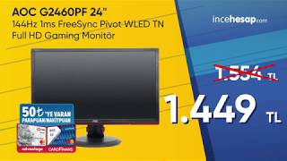 Yüksek Fiyatlara İnat Yaşasın İncehesap - Aoc Full Hd Gaming Monitör