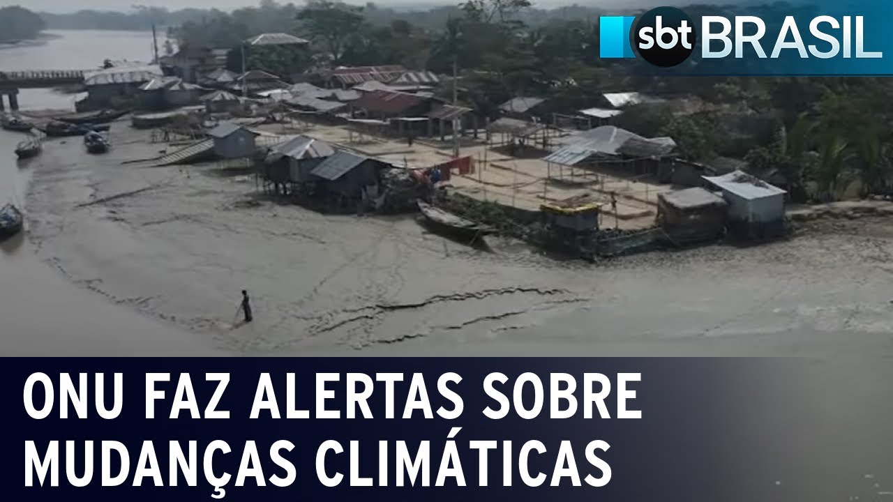 ONU: planeta está cada vez mais próximo de enfrentar catástrofe climática | SBT Brasil (18/05/22)