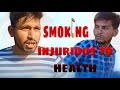 Smoking injurious to health genius hell  mayankar  amrish ki comedy