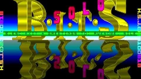 BITS 0581 Demo Intro "Golden Reflections". Amiga500.