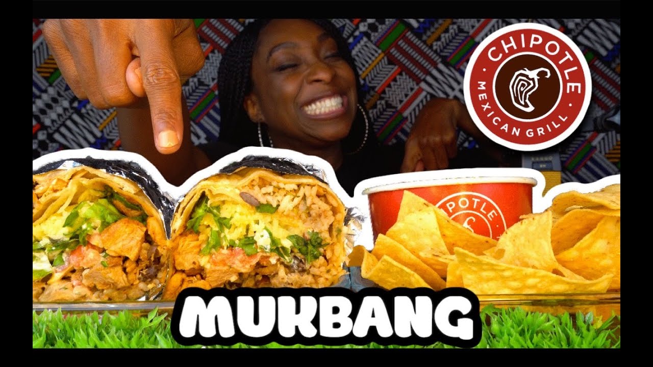 GIGANTIC CHIPOTLE BURRITO.!! + "WHO WANNA SPONSOR ME ?!" (MUKBANG