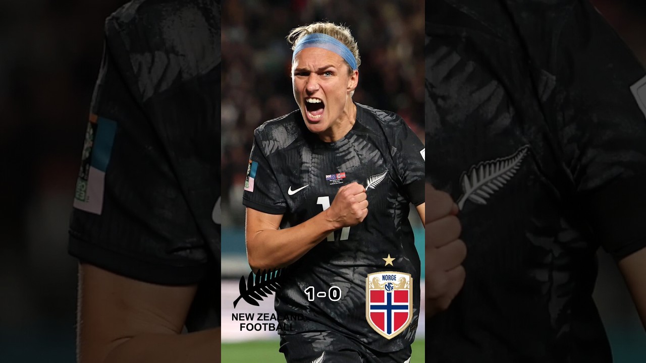New Zealand vs Norway 1-0 FIFA women's world cup
