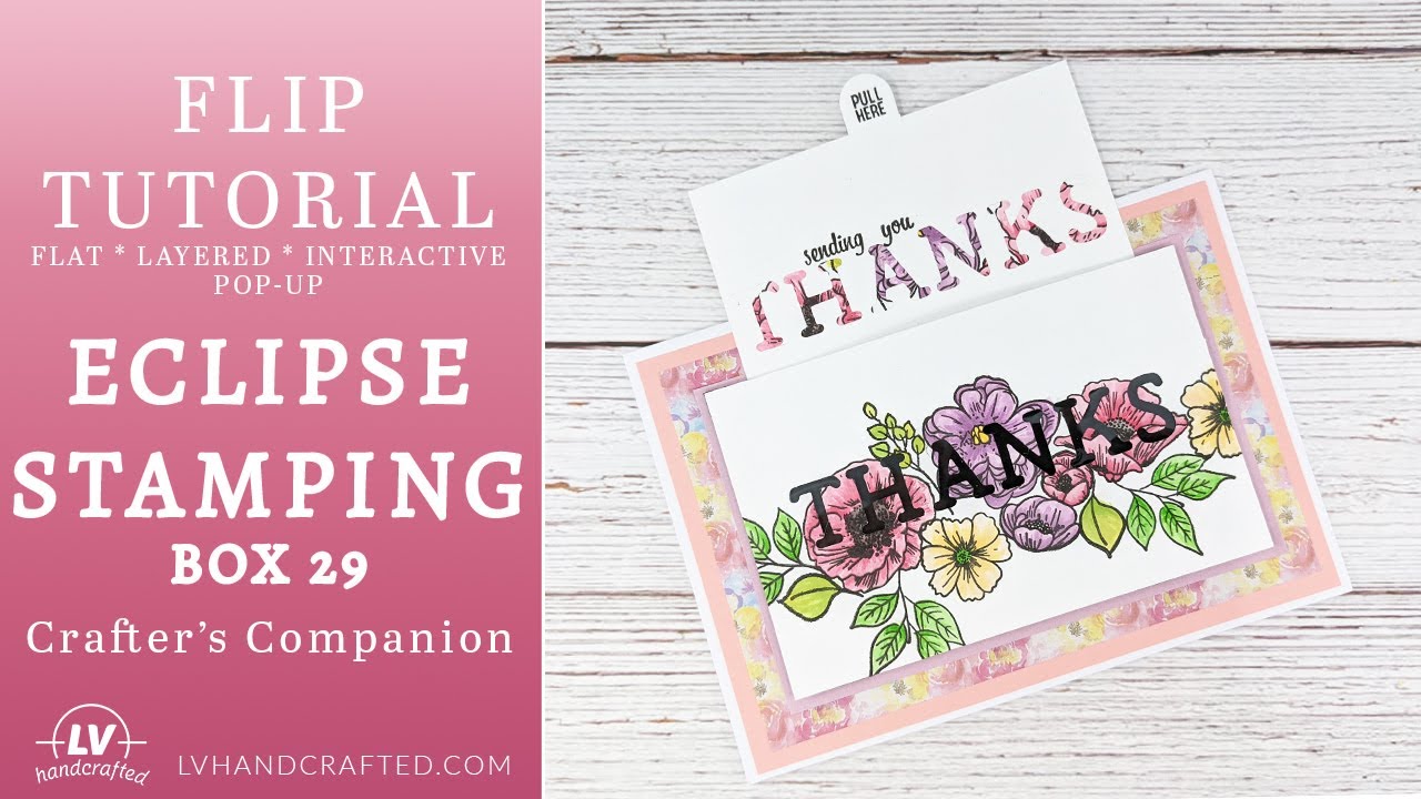 FLIP - 5 Eclipse Cards Using Crafter's Companion Box 29 - Eclipse ...