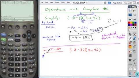 4 6alg2 complex operations ti89