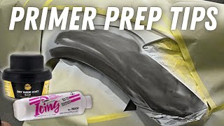 Easy steps to prepare primer for paint. auto paint