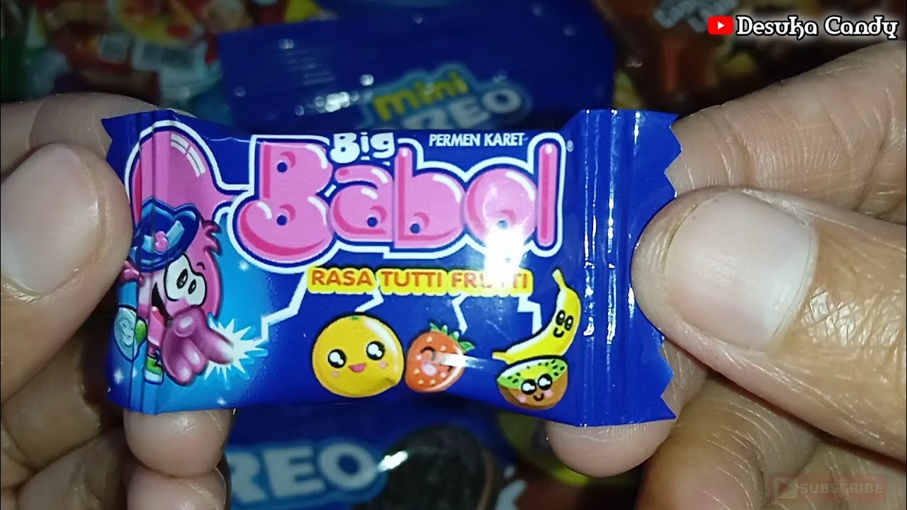 SOME LOT'S OF CANDIES UNBOXING BIG BABOL RASA TUTTI FRUITY - YouTube