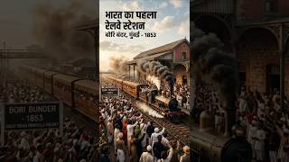 First Railway Station in India 🇮🇳 #facts #dri #mystery #shorts