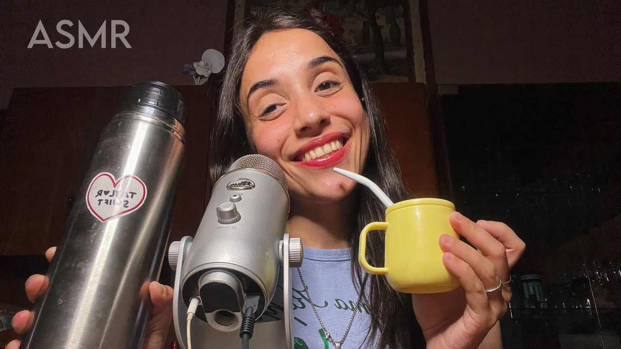 ASMR- CHARLA y TOMANDO MATES juntos hasta que te duermas (Español)