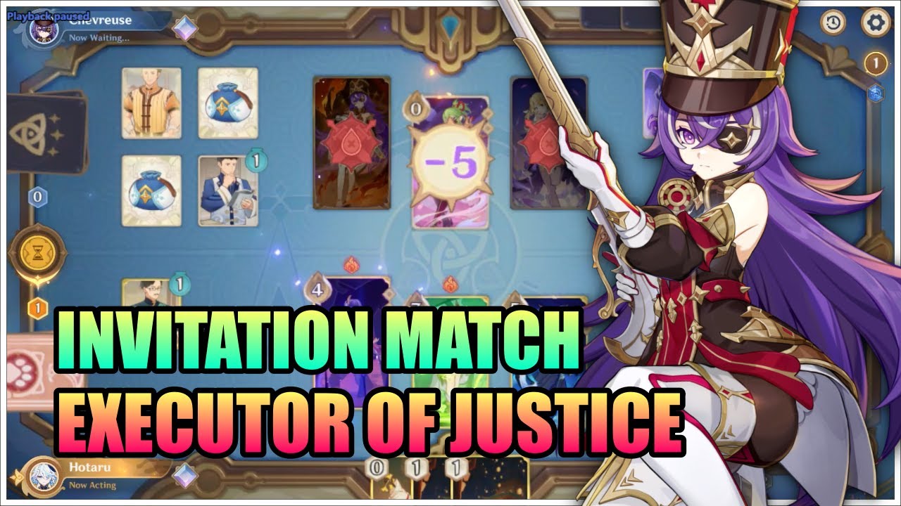 How to Beat Chevreuse at TCG (Invitation Match) - Genshin Impact - YouTube