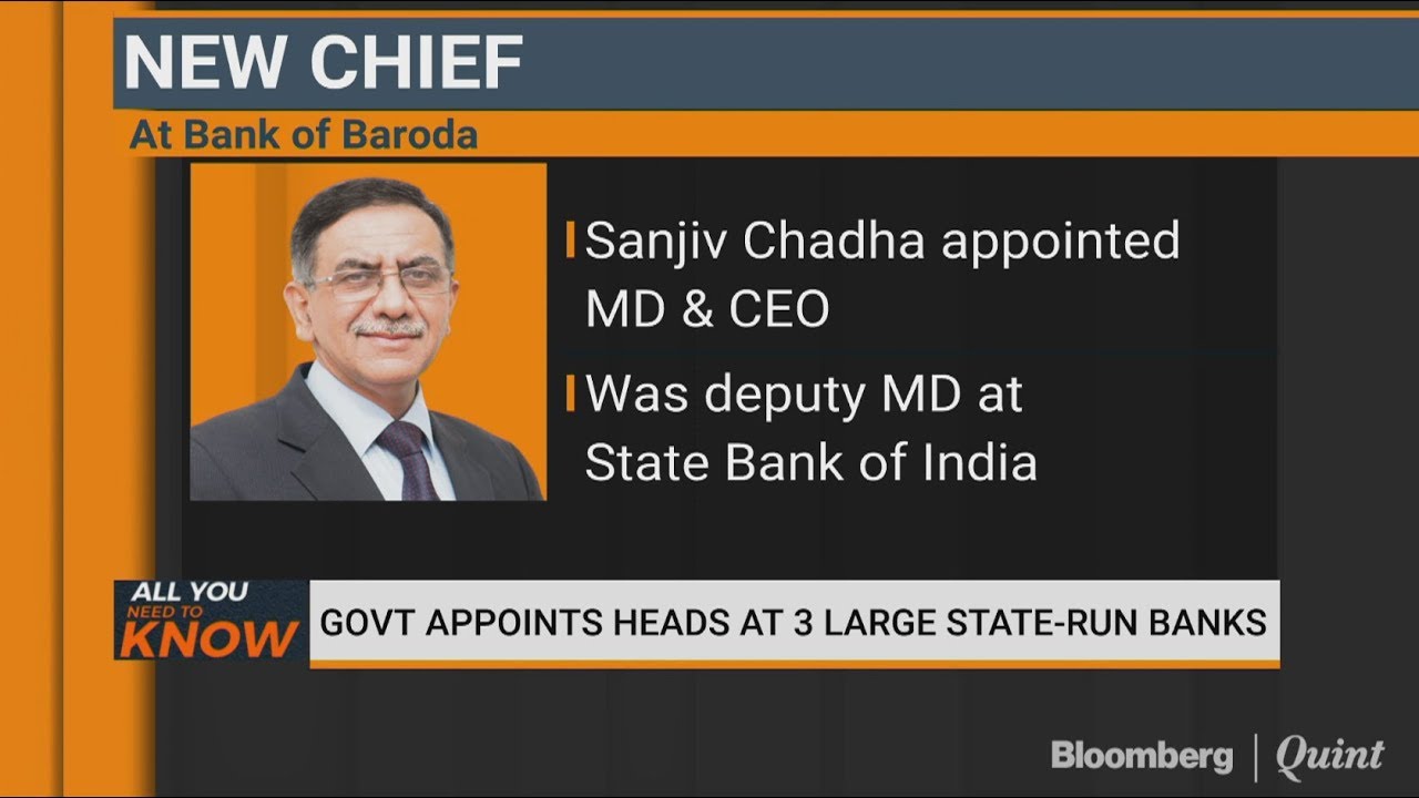 Government Appoints Heads At 3 Large State-Run Banks