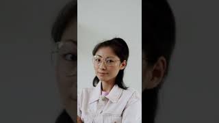 Video of a Woman wearing Eyeglasses