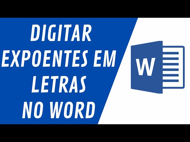 Digitar número elevado ao expoente com vírgula no Word 