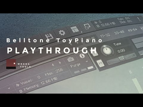Bell-tone ● Toy Piano ● WRONGTOOLS