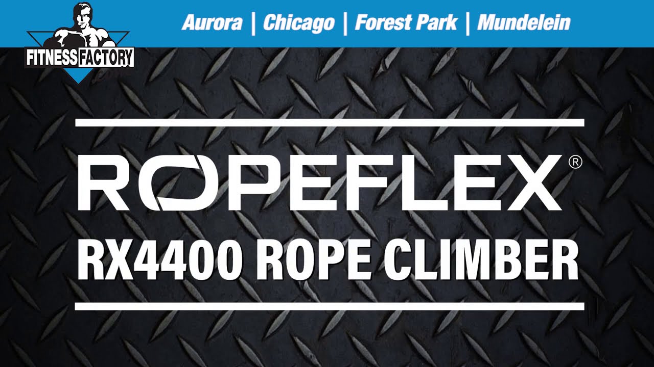Ropeflex RX4400 Rope Climbing Machine at FitnessFactory.com
