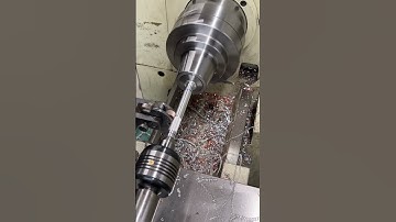 Knurling aluminum tube #machinist #machining #lathe #knurl