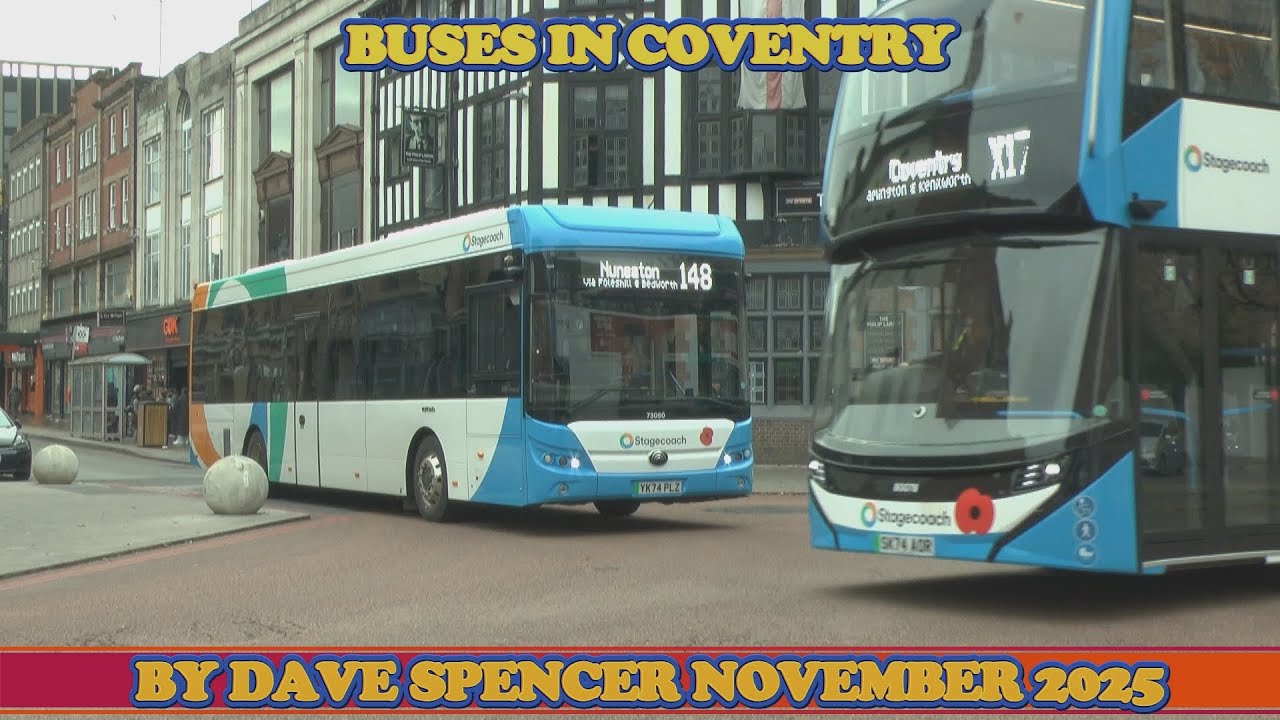 5576 COVENTRY BUSES FILMED NOVEMBER 2025 BY DAVE SPENCER