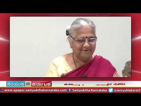 ಕನ್ನಡದಲ್ಲಿ ಪ್ರಮಾಣ ವಚನ ಸ್ವೀಕರಿಸಿದ ಸುಧಾ ಮೂರ್ತಿ
