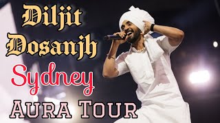 Diljit Dosanjh Live in Sydney | Aura Tour 2025 | Full Punjabi Concert Experience 🔥