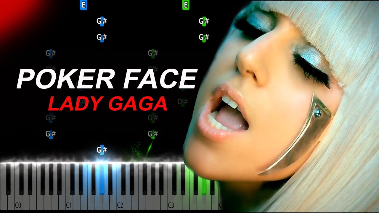 Lady Gaga - Poker Face Piano Tutorial - YouTube