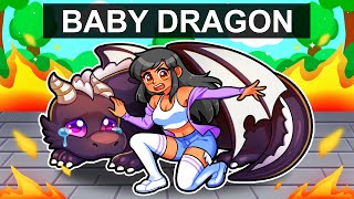Saving a BABY DRAGON in Roblox! screenshot 4