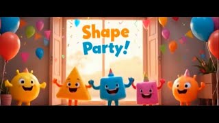 The Shapes Party Kids Animation Puffin Pules Tales