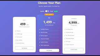 pricing card | HTML and CSS | daily practice | mini project @codesgirl96