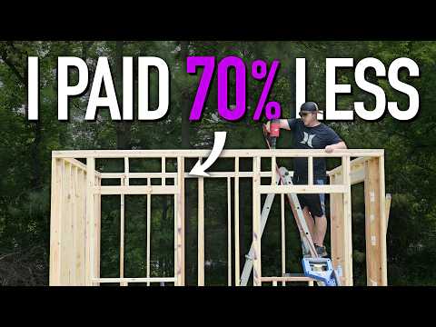 Build Your Shed for WAY LESS MONEY - Part 1