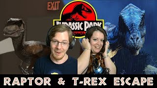 Raptor & T Rex Escape - Loud And Hungry!! screenshot 5