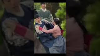 First Encounter Lee San The Crown Prince Sung Duk Im The Court Maid Kdrama Lovestoryred Sleeve