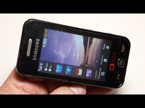 Samsung S5233T. Телефон - телевизор. Капсула времени. Тесты. Обзор. Проверка