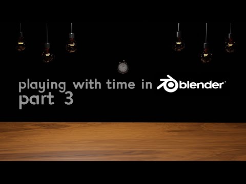 Playing with Time Part 3 | INCANDESTRUCTION | Blender 3.0 alpha