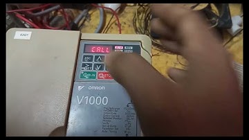 yeskawa v1000 call alarm resat