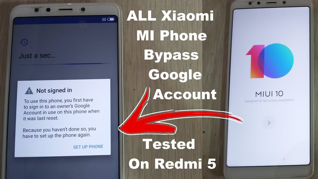 Bypass Google Account MI phone || FRP UNLOCK MI Redmi 5 Without Box