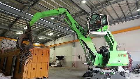 SENNEBOGEN 817 E - Copper Recycling, Select Metals Pte Ltd, Singapore