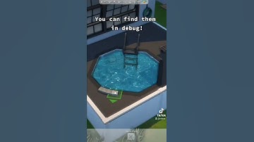 Round pool | The Sims 4 Tutorial #shorts