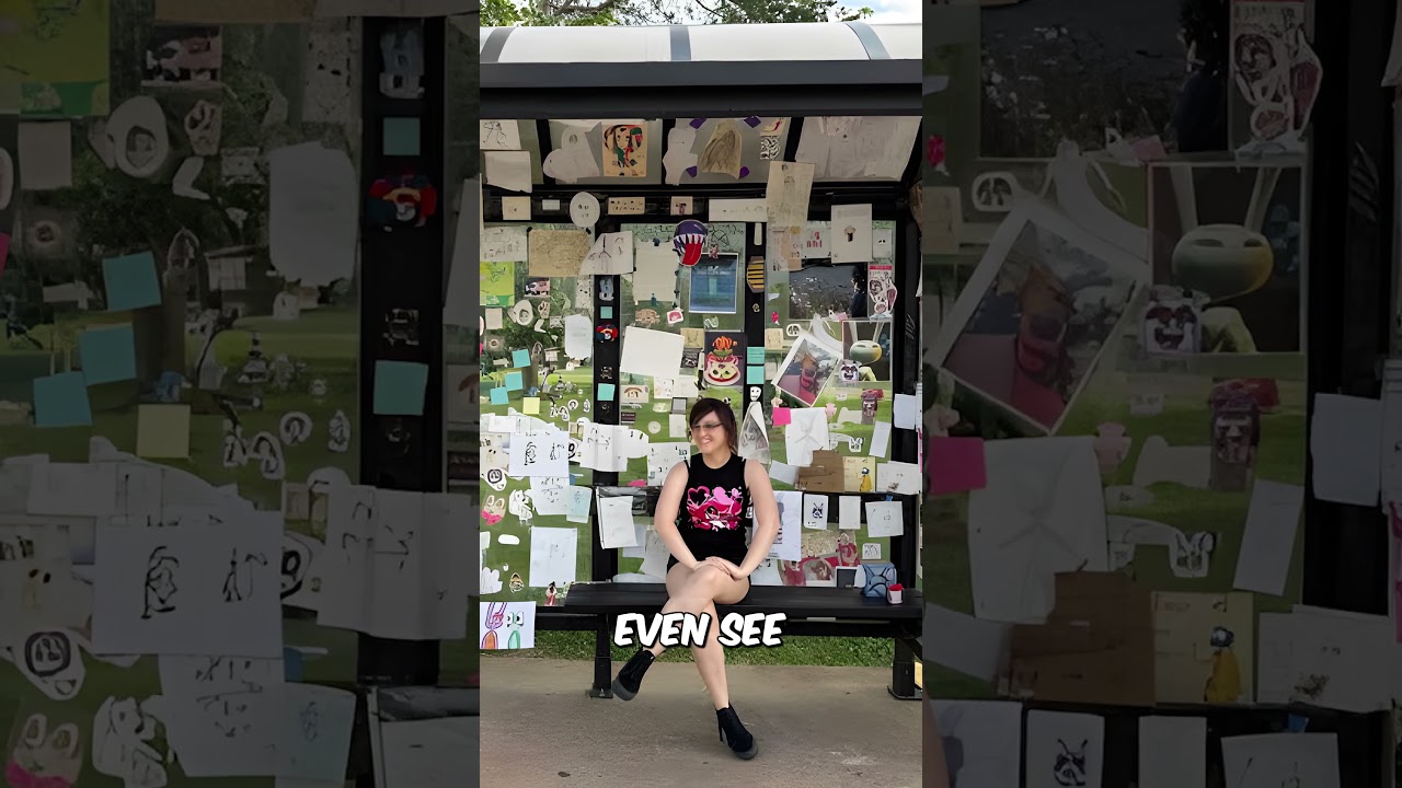 How This Bus Stop Became a Digital Circus Landmark! 😳🚌🎪