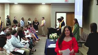 NEMCC Iota Zeta chapter of Phi Theta Kappa honor society Spring 2026 Induction