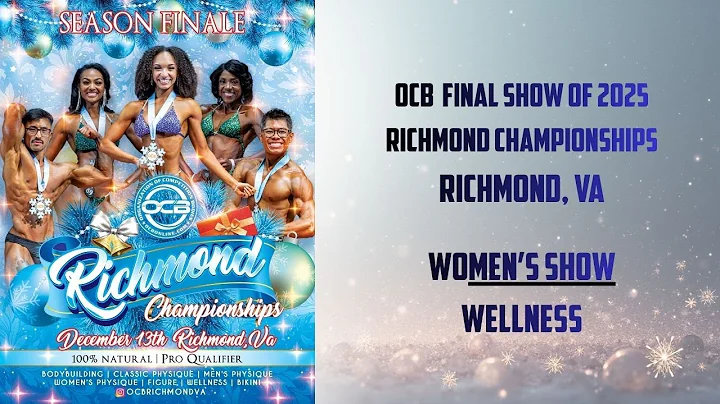 OCB RICHMOND CHAMPIONSHIPS, WELLNESS - December 13, 2025