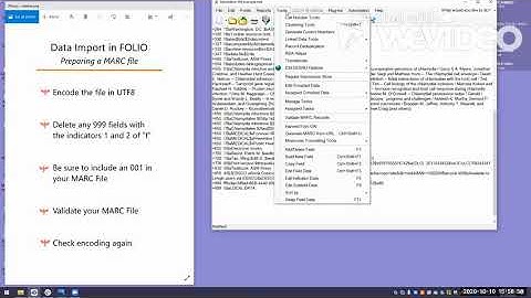 FOLIO Goldenrod, Data Import—Preparing Your Marc File