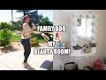 FAMILY BBQ + MY FILMING ROOM!
