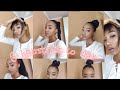 QUICK &amp; EASY NATURAL HAIRSTYLES | 6 EASY SHORT HAIRSTYLES |BACK TO SCHOOL HAIRSTYLES TRENDY