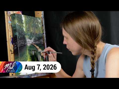 MalMakes Art: "Sycamore Trail" #2 | VOD 8.7.26