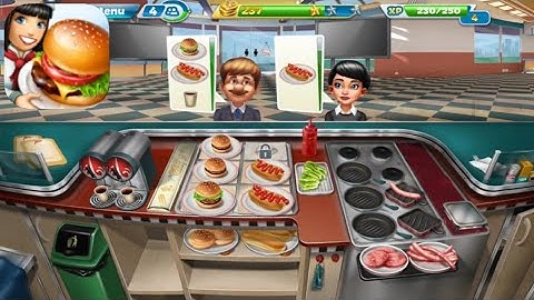 Cooking Fever - Gameplay Walkthrough Part 1 - Cooking Game (iOS, Android)