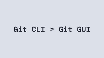 Git CLI is actually easier than any GUI