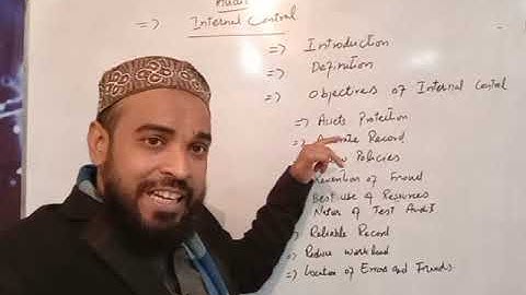 B. Com 2 Auditing objective Internal Control