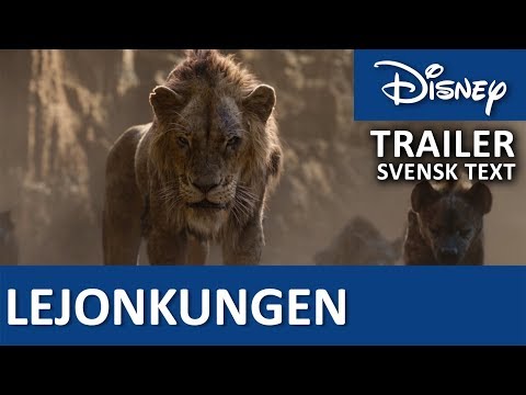 Trailer - svensk text I Lejonkungen 2019 - Disney Sverige