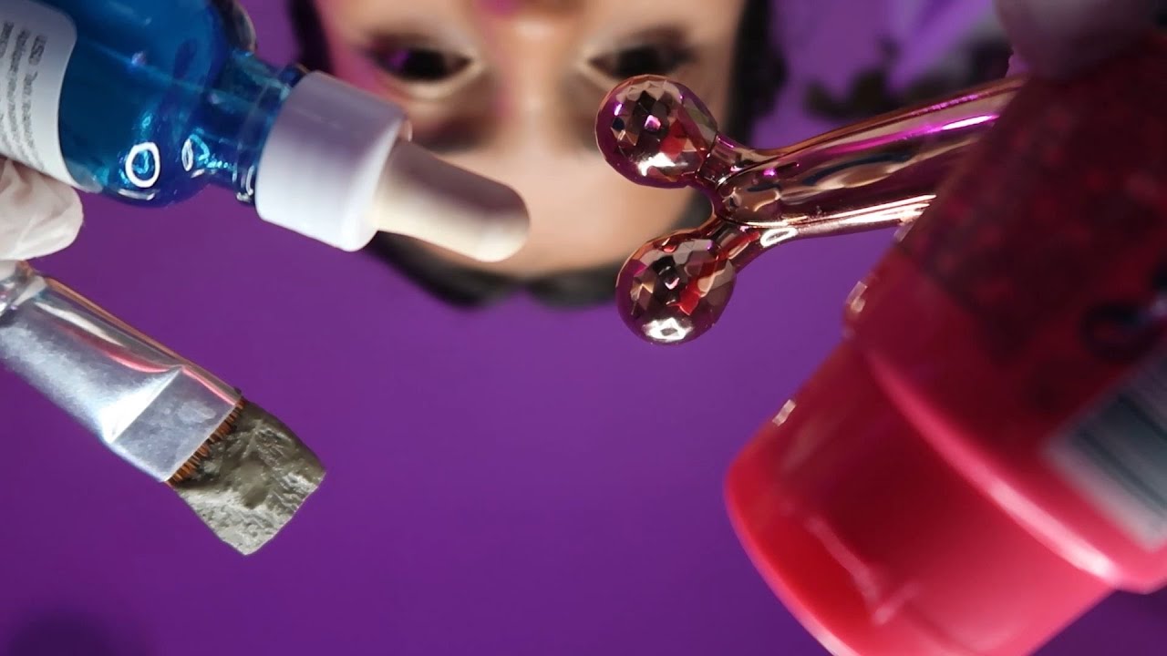 ASMR | LIMPEZA DE PELE COMPLETA COM EXTRAÇÃO DE CRAVOS PRA VOCÊ DORMIR